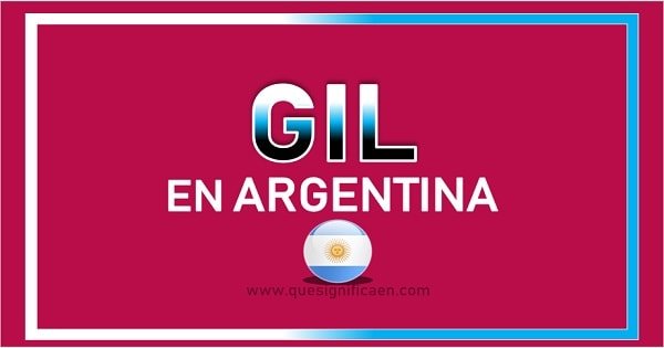 Significado de Gil en Argentina